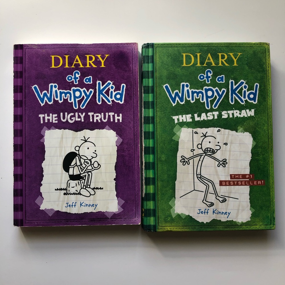 2 Diary of a Wimpy Kid kids books - Picture 1 of 5